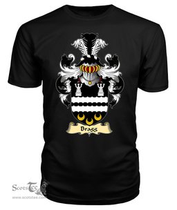 ScotsTee Shop Scottish Bragge or Bragg Family Scottish Coat of Arms Emblem Scotland V23 T Shirt