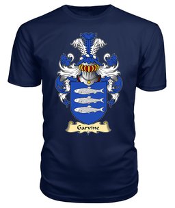 ScotsTee Shop Scottish Garvine or Girvan Family Scottish Coat of Arms Emblem Scotland V23 T Shirt