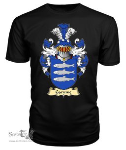 ScotsTee Shop Scottish Garvine or Girvan Family Scottish Coat of Arms Emblem Scotland V23 T Shirt