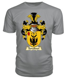 ScotsTee Shop Scottish Donaldson Family Scottish Coat of Arms Emblem Scotland V23 T Shirt