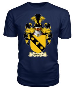 ScotsTee Shop Scottish Dishington Family Scottish Coat of Arms Emblem Scotland V23 T Shirt