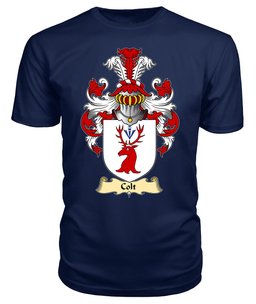 ScotsTee Shop Scottish Colt or Coult Family Scottish Coat of Arms Emblem Scotland V23 T Shirt