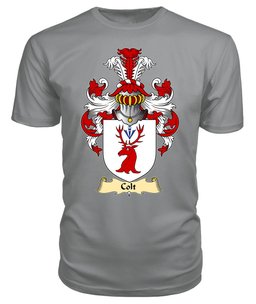 ScotsTee Shop Scottish Colt or Coult Family Scottish Coat of Arms Emblem Scotland V23 T Shirt