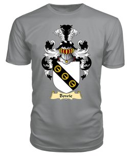 ScotsTee Shop Scottish Bowie Family Scottish Coat of Arms Emblem Scotland V23 T Shirt