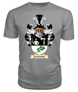 ScotsTee Shop Scottish Carwood Family Scottish Coat of Arms Emblem Scotland V23 T Shirt
