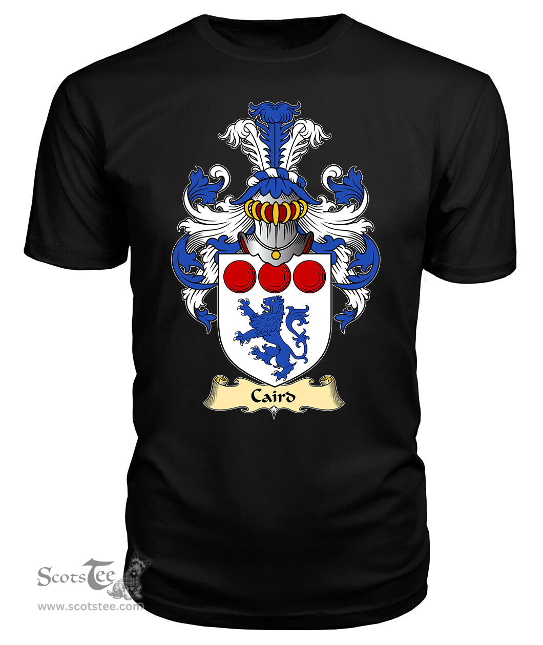 ScotsTee Shop Scottish Caird Family Scottish Coat of Arms Emblem Scotland V23 T Shirt