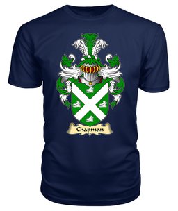 ScotsTee Shop Scottish Chapman Family Scottish Coat of Arms Emblem Scotland V23 T Shirt