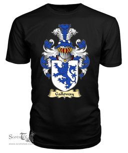 ScotsTee Shop Scottish Galloway Family Scottish Coat of Arms Emblem Scotland V23 T Shirt