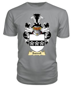 ScotsTee Shop Scottish Boswell Family Scottish Coat of Arms Emblem Scotland V23 T Shirt