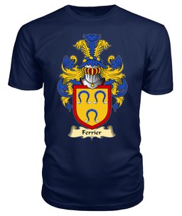 ScotsTee Shop Scottish Ferrier Family Scottish Coat of Arms Emblem Scotland V23 T Shirt