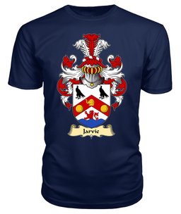 ScotsTee Shop Scottish Jarvie Family Scottish Coat of Arms Emblem Scotland V23 T Shirt