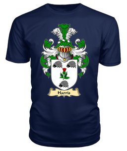 ScotsTee Shop Scottish Harris Family Scottish Coat of Arms Emblem Scotland V23 T Shirt
