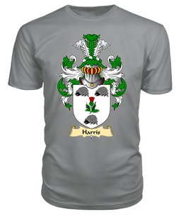 ScotsTee Shop Scottish Harris Family Scottish Coat of Arms Emblem Scotland V23 T Shirt