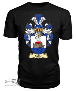 ScotsTee Shop Scottish Gellie Family Scottish Coat of Arms Emblem Scotland V23 T Shirt