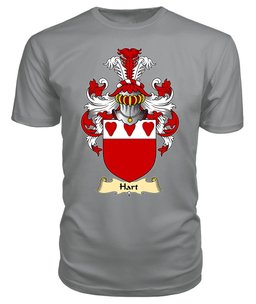 ScotsTee Shop Scottish Hart Family Scottish Coat of Arms Emblem Scotland V23 T Shirt