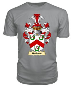 ScotsTee Shop Scottish Hathorn Family Scottish Coat of Arms Emblem Scotland V23 T Shirt