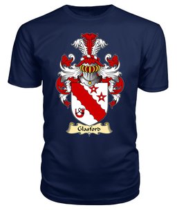 ScotsTee Shop Scottish Glasford Family Scottish Coat of Arms Emblem Scotland V23 T Shirt