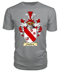 ScotsTee Shop Scottish Glasford Family Scottish Coat of Arms Emblem Scotland V23 T Shirt