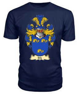 ScotsTee Shop Scottish Jay Family Scottish Coat of Arms Emblem Scotland V23 T Shirt