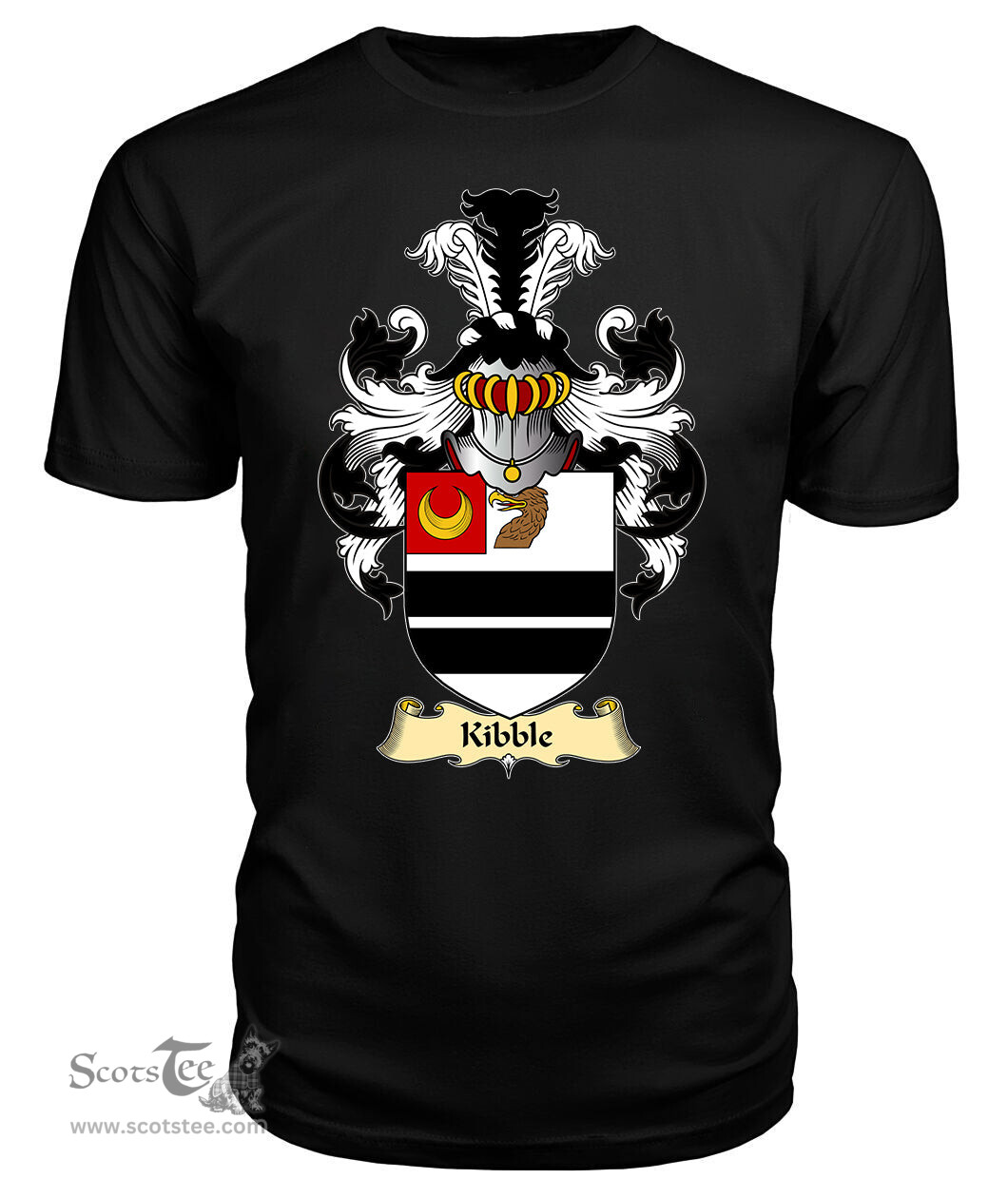 ScotsTee Shop Scottish Kibble Family Scottish Coat of Arms Emblem Scotland V23 T Shirt