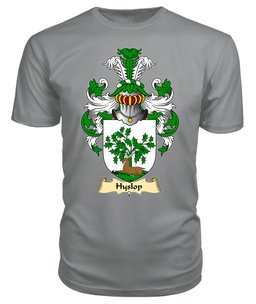 ScotsTee Shop Scottish Hyslop Family Scottish Coat of Arms Emblem Scotland V23 T Shirt