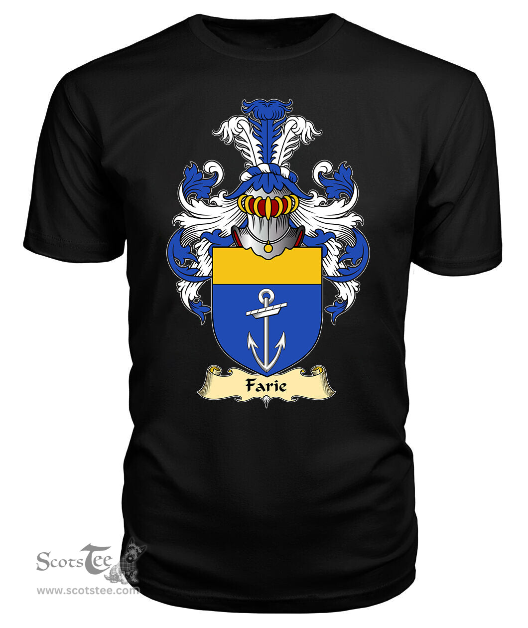 ScotsTee Shop Scottish Farie Family Scottish Coat of Arms Emblem Scotland V23 T Shirt