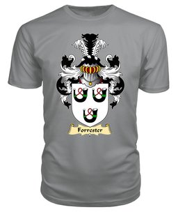 ScotsTee Shop Scottish Forrester Family Scottish Coat of Arms Emblem Scotland V23 T Shirt