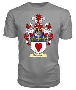 ScotsTee Shop Scottish Howison or Howlison Family Scottish Coat of Arms Emblem Scotland V23 T Shirt