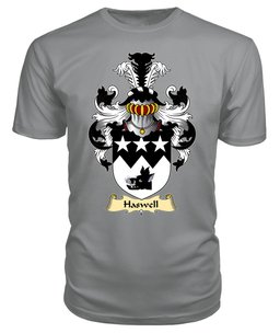 ScotsTee Shop Scottish Haswell Family Scottish Coat of Arms Emblem Scotland V23 T Shirt