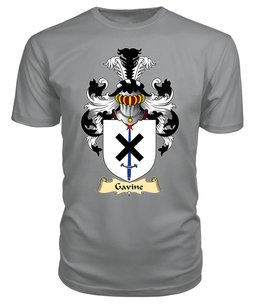 ScotsTee Shop Scottish Gavine Family Scottish Coat of Arms Emblem Scotland V23 T Shirt