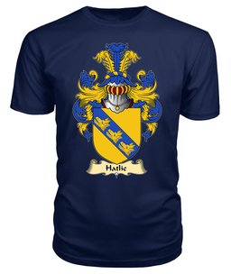 ScotsTee Shop Scottish Haitlie or Hatlie Family Scottish Coat of Arms Emblem Scotland V23 T Shirt