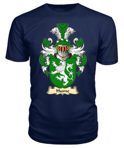 ScotsTee Shop Scottish Hume Family Scottish Coat of Arms Emblem Scotland V23 T Shirt