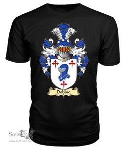 ScotsTee Shop Scottish Dobbie Family Scottish Coat of Arms Emblem Scotland V23 T Shirt