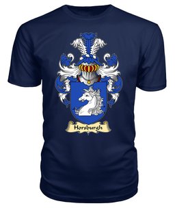 ScotsTee Shop Scottish Horsburgh Family Scottish Coat of Arms Emblem Scotland V23 T Shirt