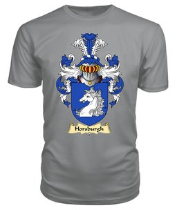 ScotsTee Shop Scottish Horsburgh Family Scottish Coat of Arms Emblem Scotland V23 T Shirt
