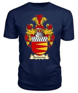 ScotsTee Shop Scottish Henderson Family Scottish Coat of Arms Emblem Scotland V23 T Shirt