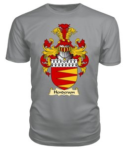ScotsTee Shop Scottish Henderson Family Scottish Coat of Arms Emblem Scotland V23 T Shirt