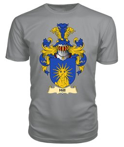 ScotsTee Shop Scottish Hill Family Scottish Coat of Arms Emblem Scotland V23 T Shirt