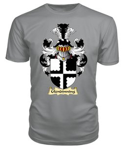 ScotsTee Shop Scottish Glendinning Family Scottish Coat of Arms Emblem Scotland V23 T Shirt