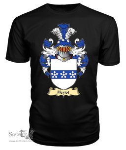 ScotsTee Shop Scottish Heriot Family Scottish Coat of Arms Emblem Scotland V23 T Shirt
