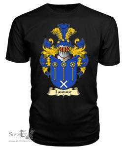 ScotsTee Shop Scottish Lammie Family Scottish Coat of Arms Emblem Scotland V23 T Shirt