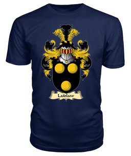 ScotsTee Shop Scottish Laidlaw Family Scottish Coat of Arms Emblem Scotland V23 T Shirt