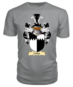 ScotsTee Shop Scottish Laing Family Scottish Coat of Arms Emblem Scotland V23 T Shirt