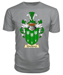 ScotsTee Shop Scottish MacAdam Family Scottish Coat of Arms Emblem Scotland V23 T Shirt