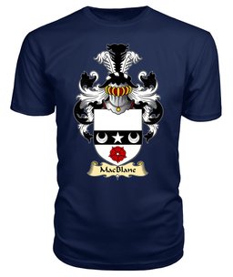 ScotsTee Shop Scottish MacBlane Family Scottish Coat of Arms Emblem Scotland V23 T Shirt