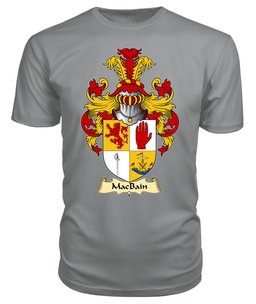 ScotsTee Shop Scottish MacBain Family Scottish Coat of Arms Emblem Scotland V23 T Shirt