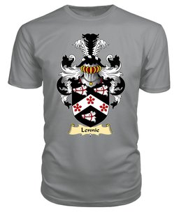 ScotsTee Shop Scottish Lennie or Leny Family Scottish Coat of Arms Emblem Scotland V23 T Shirt