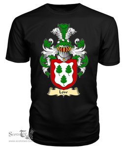 ScotsTee Shop Scottish Low Family Scottish Coat of Arms Emblem Scotland V23 T Shirt