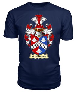 ScotsTee Shop Scottish MacClintock Family Scottish Coat of Arms Emblem Scotland V23 T Shirt