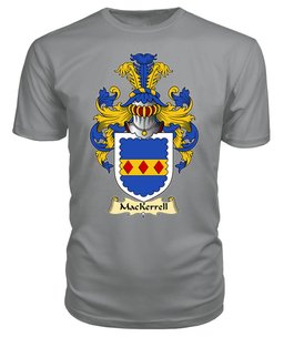 ScotsTee Shop Scottish MacKerrell Family Scottish Coat of Arms Emblem Scotland V23 T Shirt